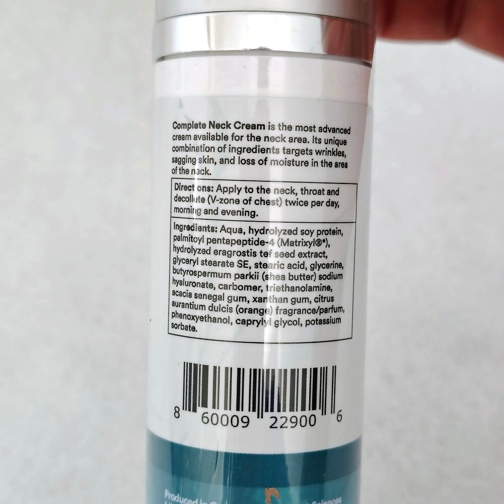 Sun Coast Science Complete Neck Cream Tighten Lift Moisture 1.67 oz. NEW SEALED - Picture 3 of 3